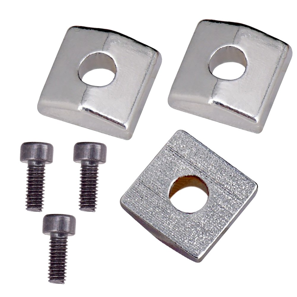 3*Nut Blocks & 3*Screws For Electric Guitar Tremolo Bridge Strings Locking