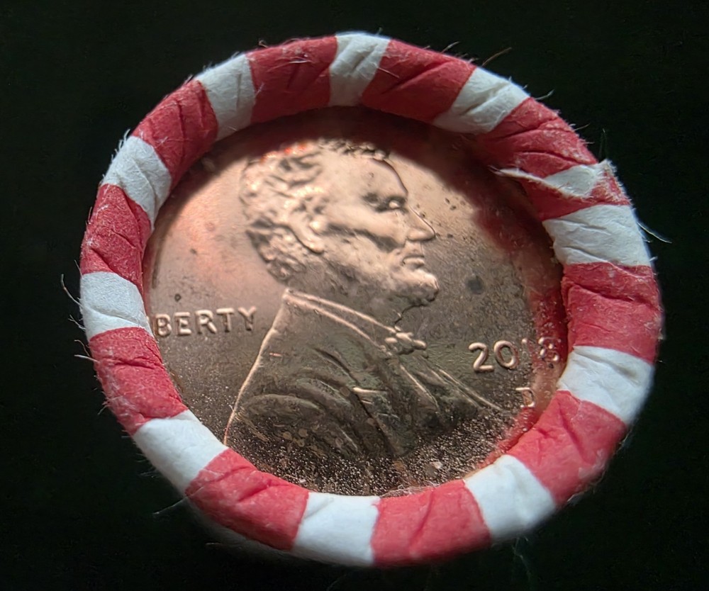 2018 D LINCOLN SHIELD CENT ROLL 50 COINS UNCIRCULATED
