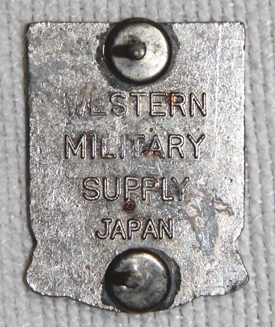 ORIGINAL JAPANESE THEATER MADE 30TH ENGINEER BATALLION UNIT CREST
