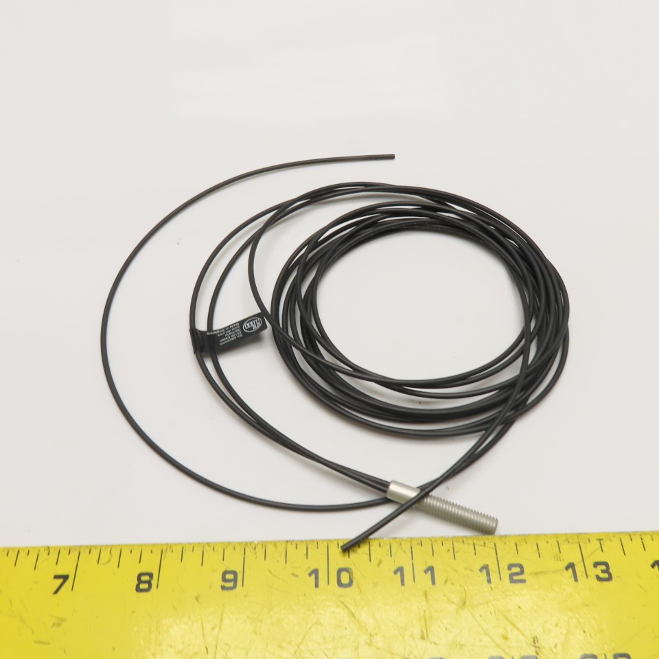 IFM Electronic E20654 Through-Beam Fiber Optic Sensor M4