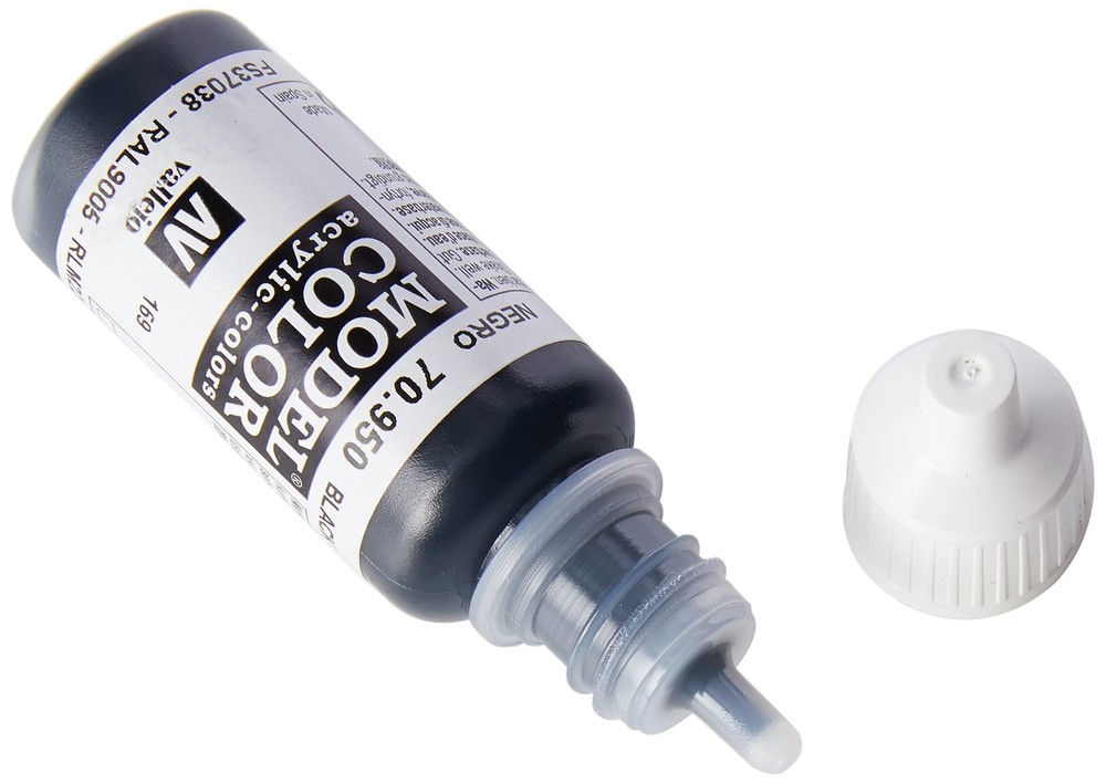 Vallejo Black Model Color Paint 17ml
