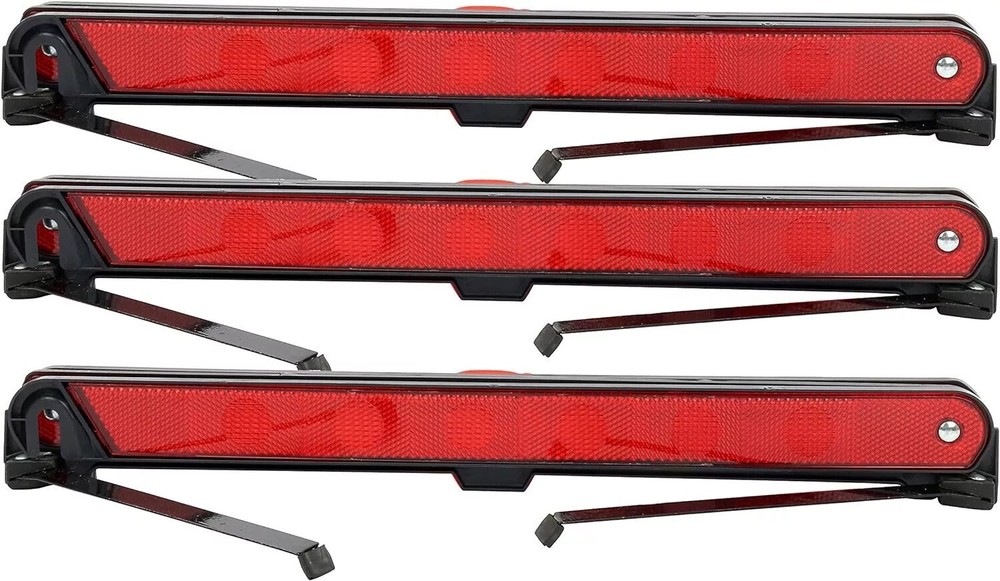 Emergency Warning Triangle Reflector Road Roadside Hazard Triangles Safety Sign