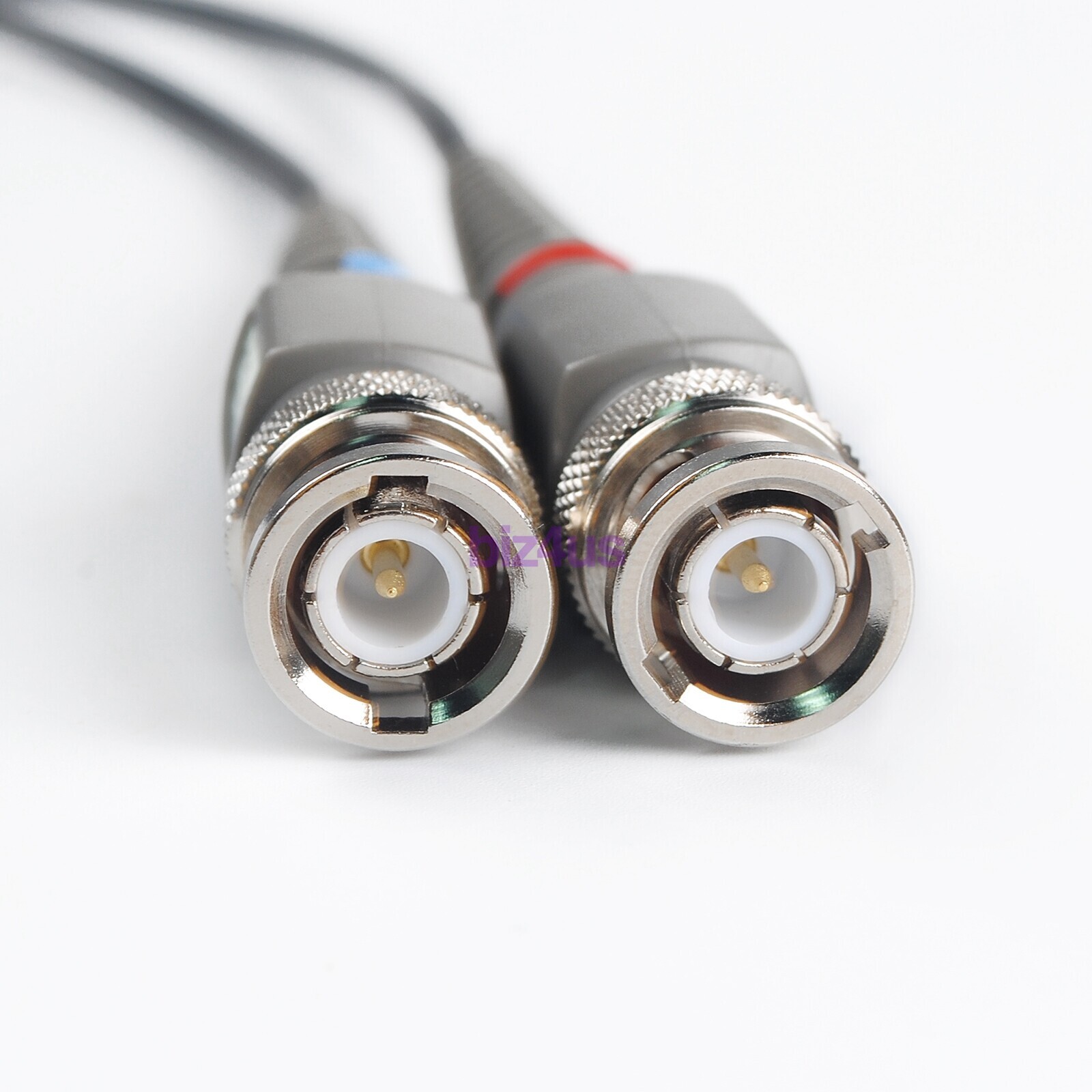 2xFor BNC Oscilloscope Probe Kit P6100 100MHz 1X 10X Precision Scope Clip Probes