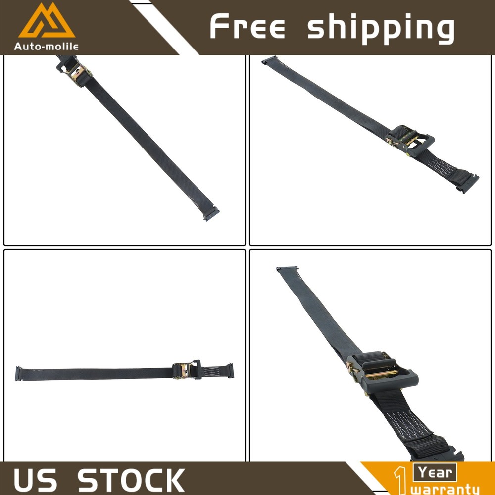 High Quality Trailer 8' Ratchet Straps E-Track Wheel Chock Tie Down Durable