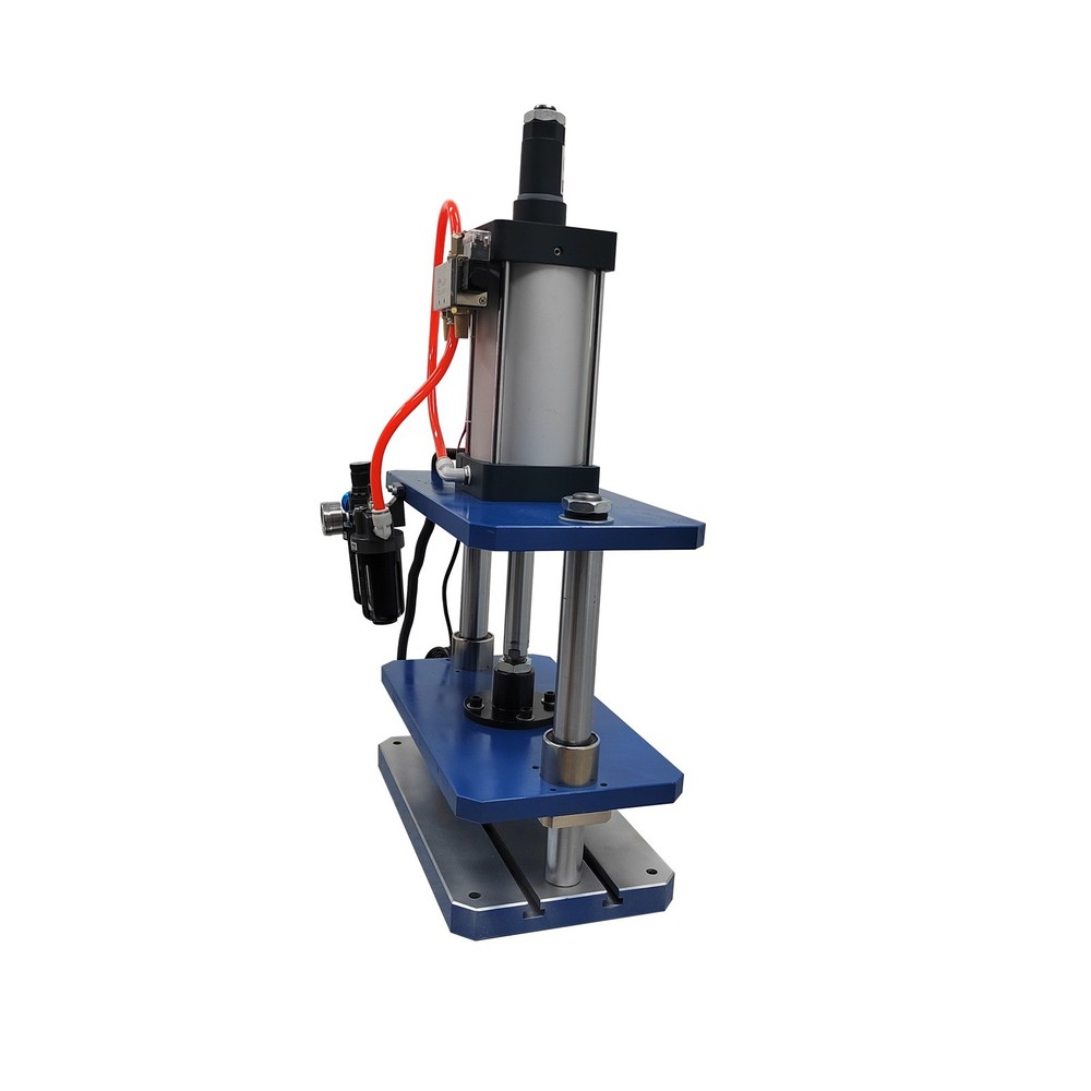 110V 1763lb Automatic Pneumatic Punch Press Machine with Controller Adjustable