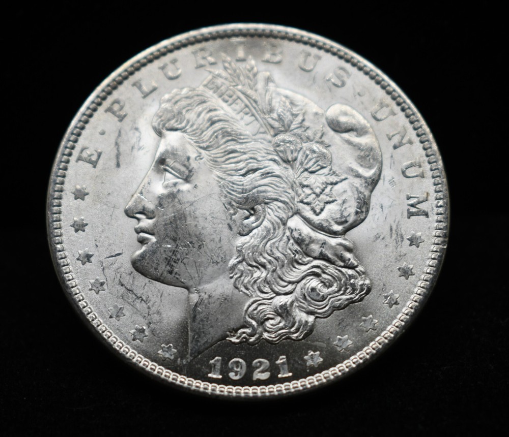 1921 Morgan Silver Dollar #EB12399