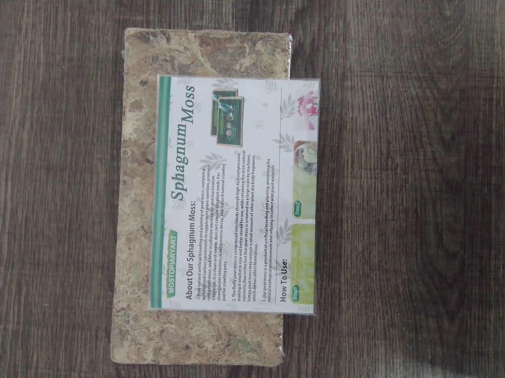 2 Pack Sphagnum Moss, 100gr High Quality,With Gifts