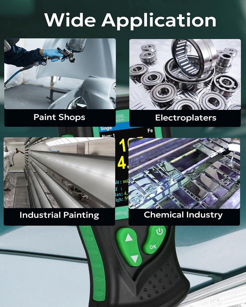 High-Precision Thickness Meter for Corrosion Protection and Quality Control