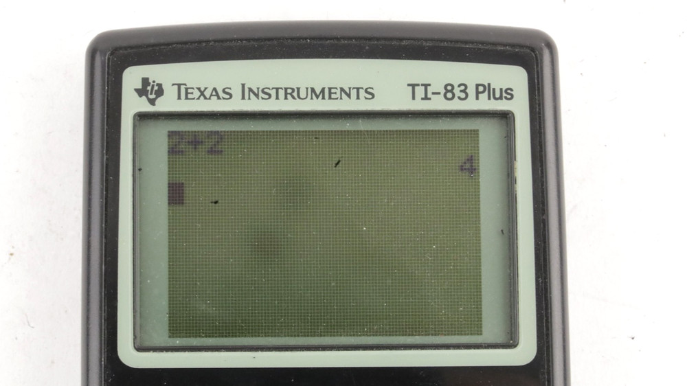 Texas Instruments TI-83 Plus Graphing Calculator W/ Cover TESTED
