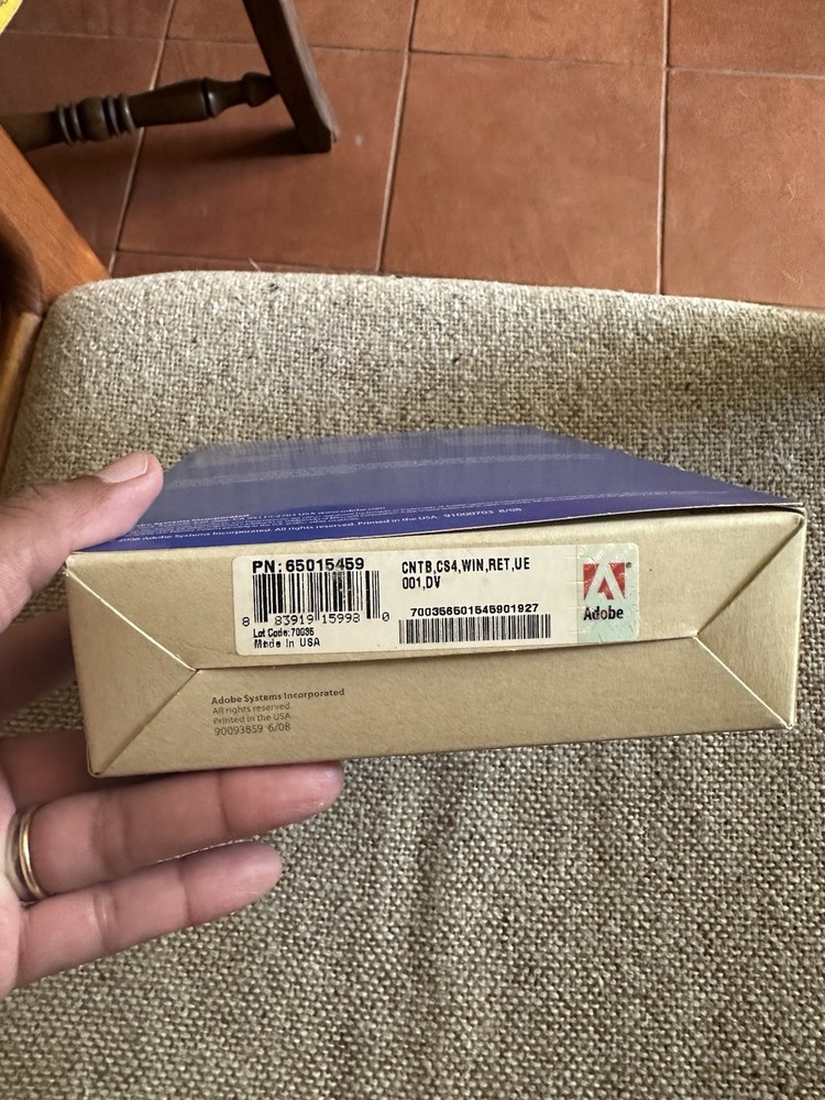 Ad0be Contribute CS4 Software for Windows Full Retail W/ Serial Number