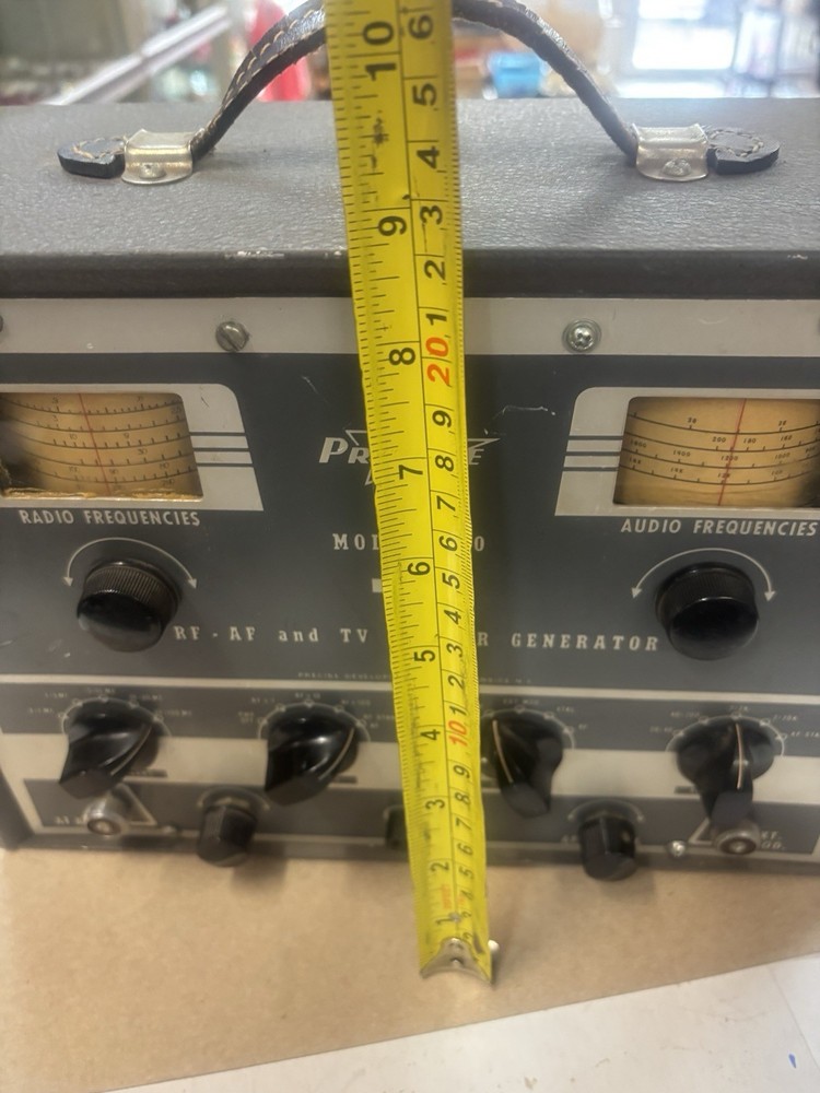 Precise Model 630 RF- AF TV Marker & Bar Generator TESTED - READ