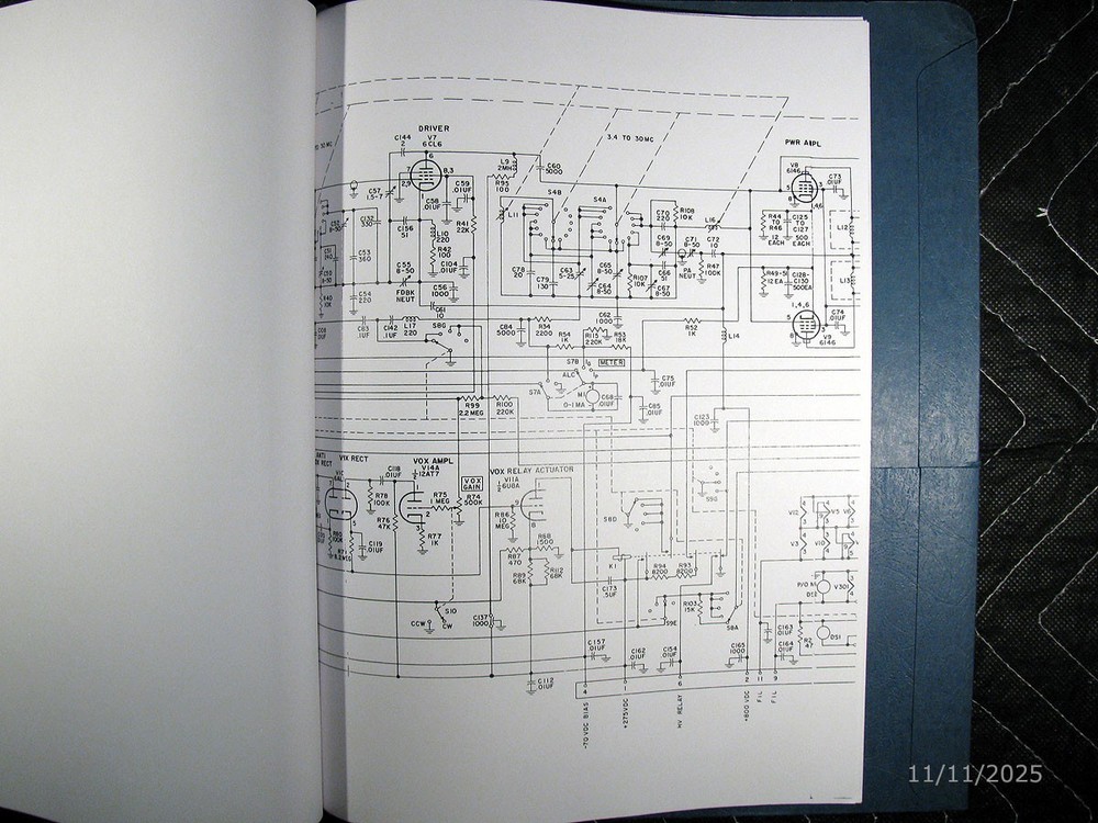 Reproduction Collins 32S-1 Transmitter Manual