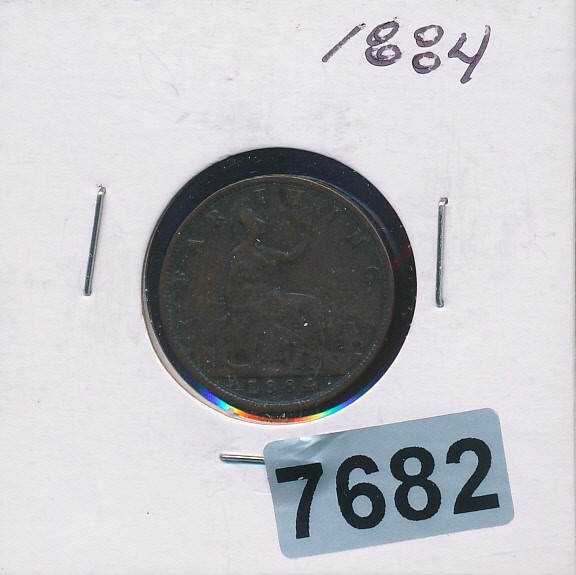 GREAT BRITAIN - 1884   - FARTHING - #7682