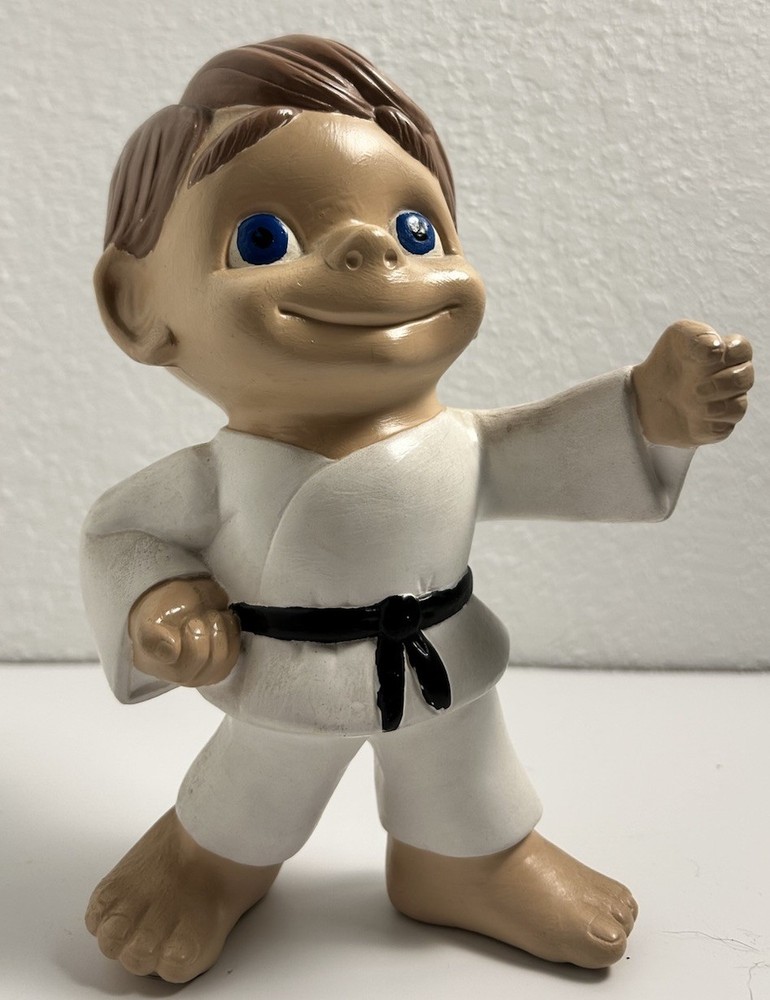 Vintage Atlantic Mold Karate Kid Black Belt
