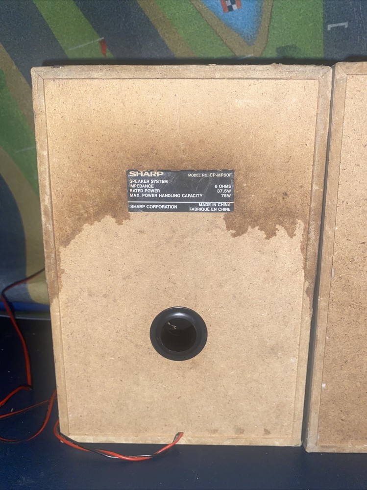 Sharp Bookshelf Speakers CP-MP60F