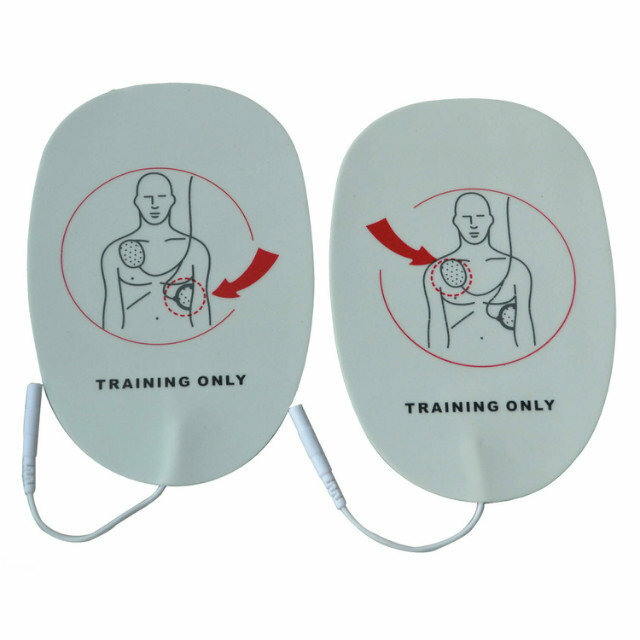 1 Pairs /Pack Adult XFT AED Training Electrode Replacement Pad For AED Training