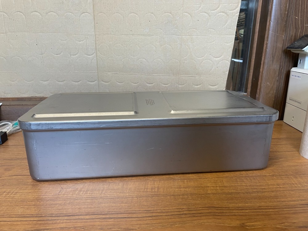 Aesculap Bio Bin Sterilization Container JK262R w/ Lid JK268R *