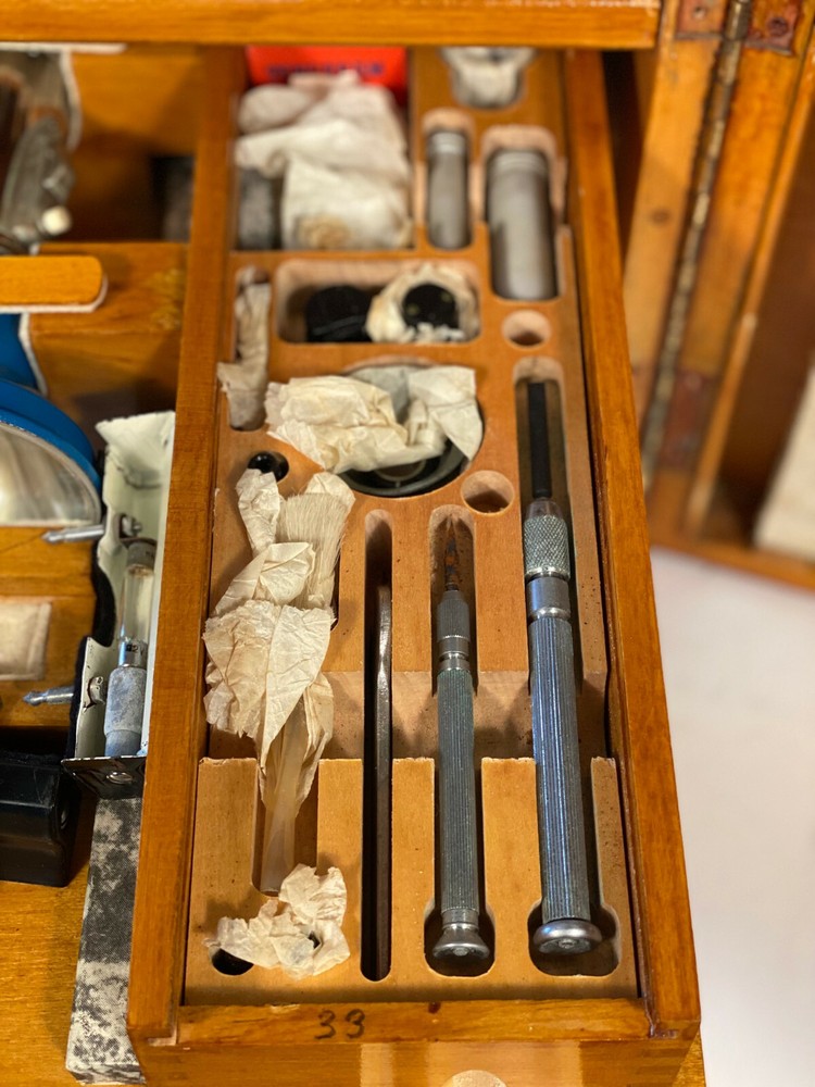 Vintage MOM Budapest Survey Tools K811 Complete Kit
