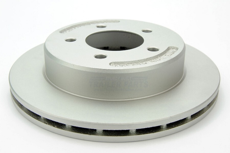 Kodiak Koda Guard Trailer Disc Brake Kit Slip On 5 Lug 10" 3500 lb Axles