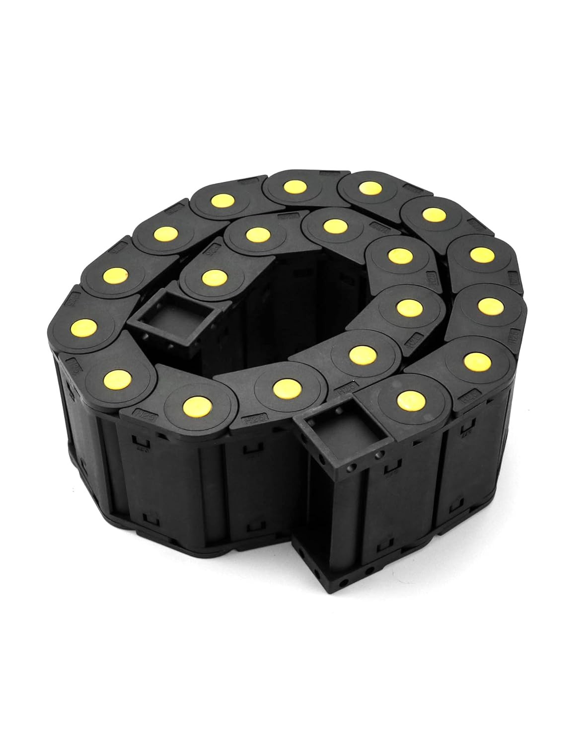 Cable Drag Chain 1M 25x77mm R55 Closed Wire Carrier for CNC Robot 4 Pack