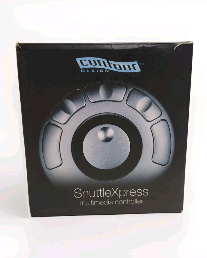 Contour ShuttleXpress Multimedia Controller With 5 Programmable Buttons NEW