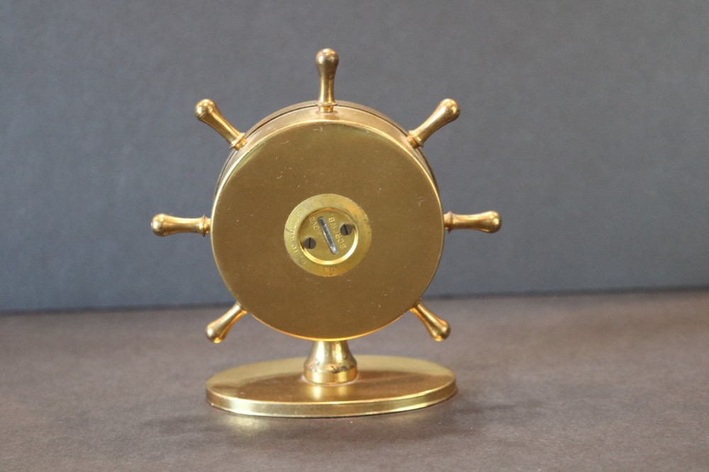 SWIFT & ANDERSON VTG BRASS BAROMETER
