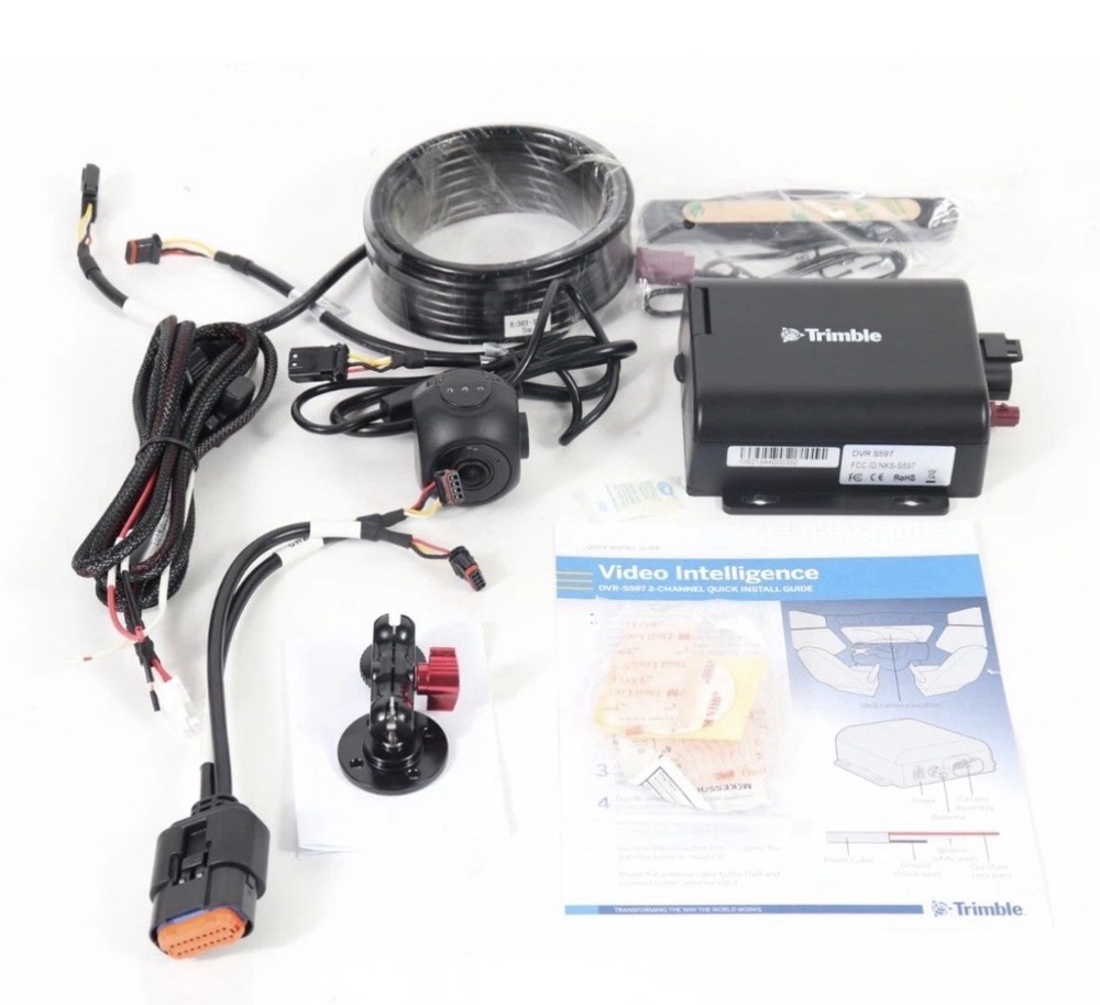 Trimble Dvr-S597, 2 Channel Dvr & Forward Facing Camera Kit