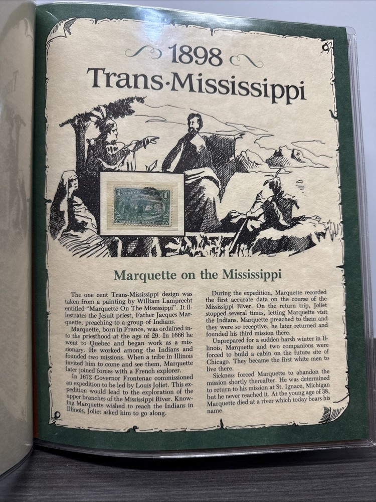 1898 TRANS-MISSISSIPPI The Omaha Issue Stamp Book