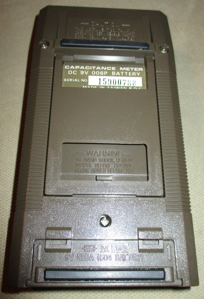 BK Precision Dynascan Corporation Capacitance Meter, Model 810 Test Instruments