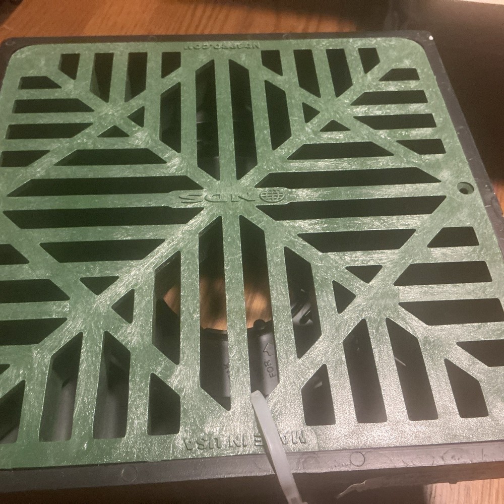 NDS 930GRKITRTL 9" Catch Basin Kit with Green Grate