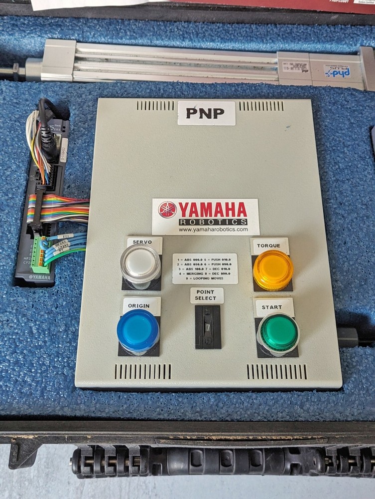 Yamaha Transervo Push Rod Robot w. Controller Remote ECV32 HT1 TS-S Software ETC