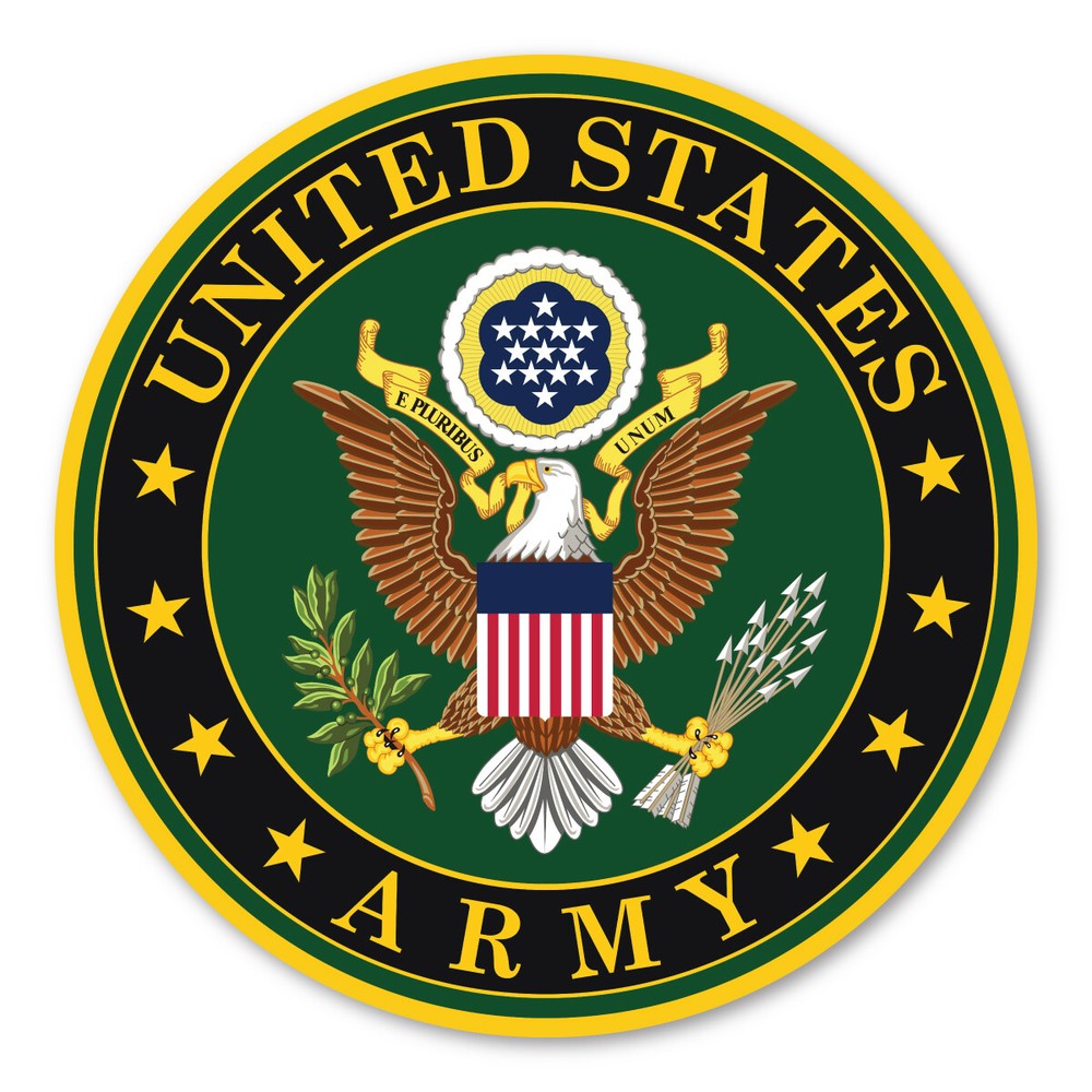Army Large Seal Sticker