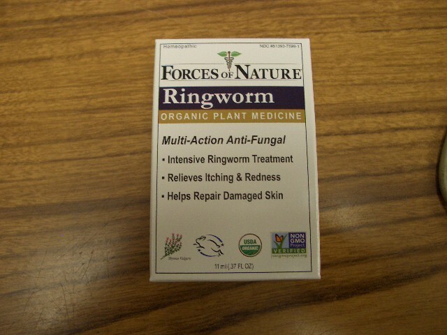 Forces of Nature Ringworm Organic Plant Medicine .37 fl oz Exp 11/22/2027