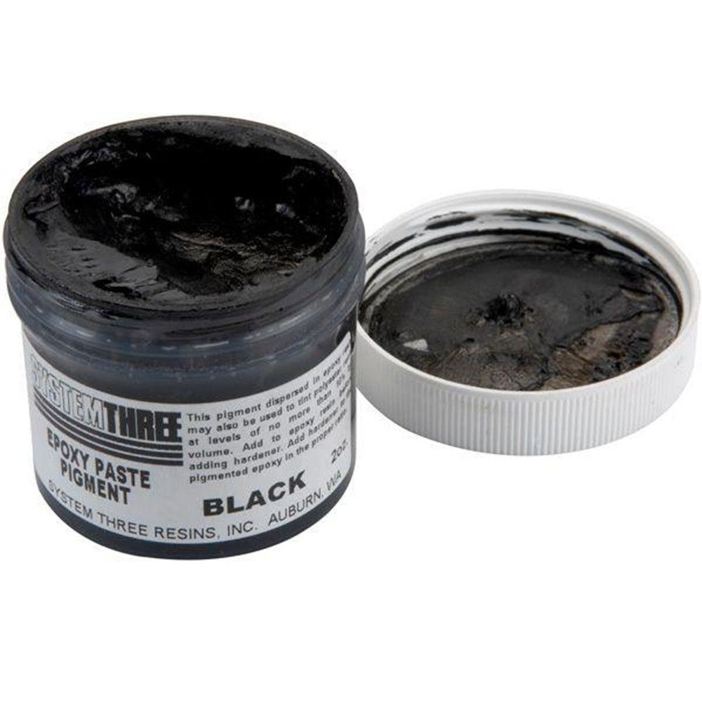 System Three Epoxy Pigment Black 2 Ounces