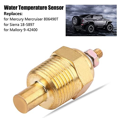 Metal Water Temperature Sensor,Golden Coolant Temp Sensor,Coolant Temperature