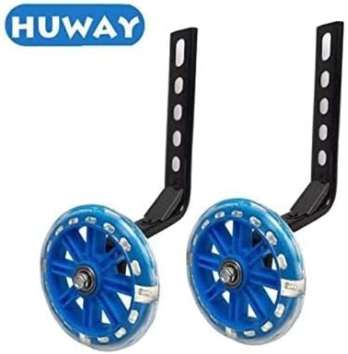 training wheels flash mute wheel bicycle stabiliser mounted Kit compatible fo...