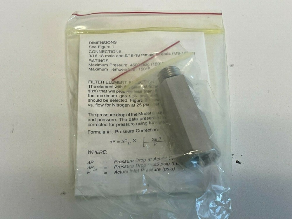 LL18: BROOKS INSTRUMENT 5848 Mass Flow Filter