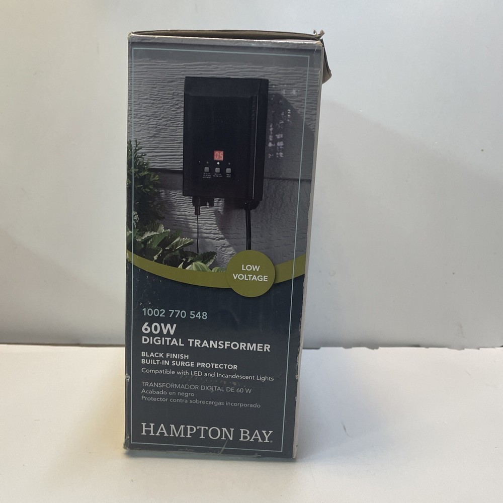 Hampton Bay 60w Digitial Transformer Black