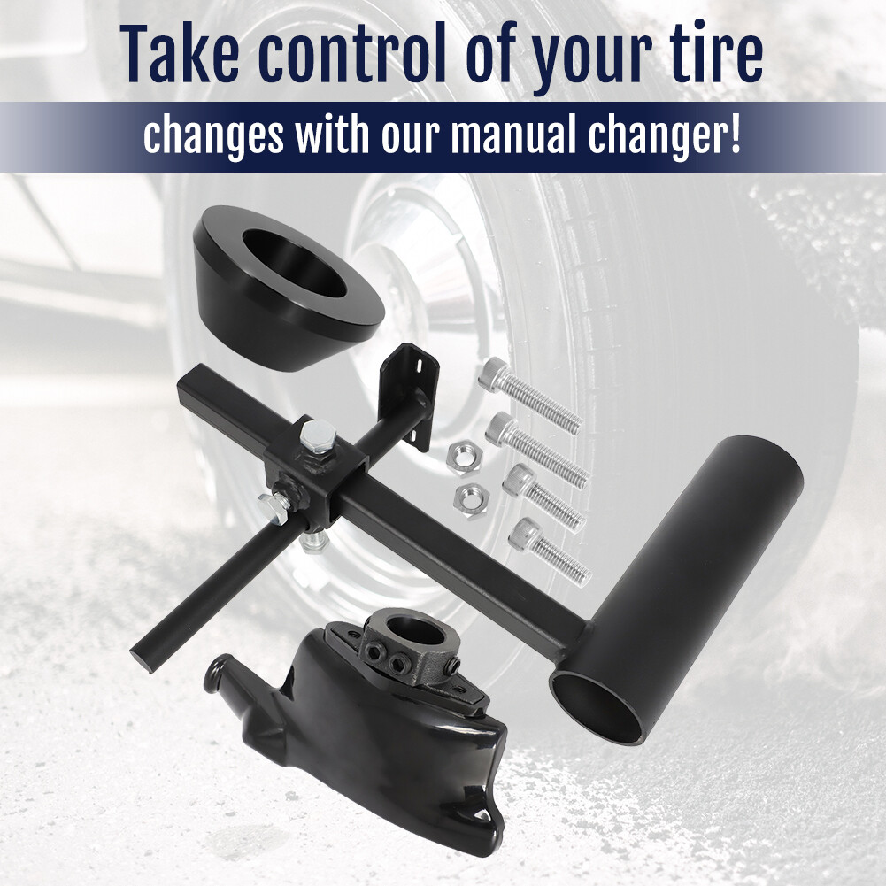 Upgrade For Harbor Freight Manual Tire Changer Kit Attachment Duck Head & Cone