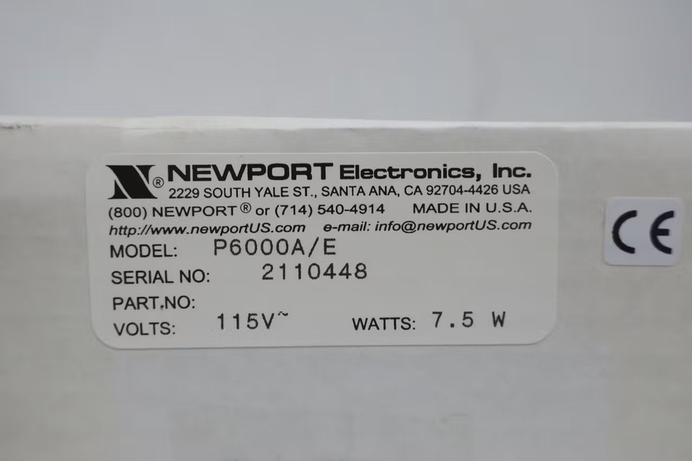 Newport P6000A/E Process Meter Timer/counter 115v-ac