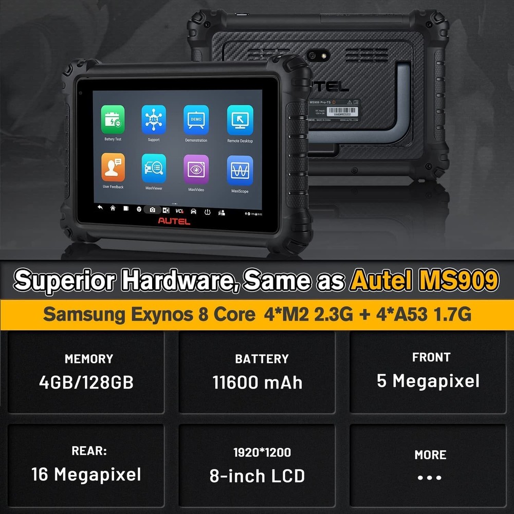 2024 Newest Autel MaxiSys MS906 Pro Coding Full System Diagnostic Scanner Tool