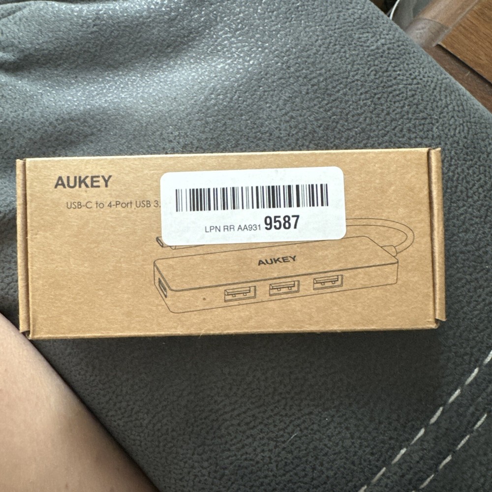Aukey Cbc64 Wired Usb 3.2 Gen 2 (3.1 Gen 2) Type-C Black