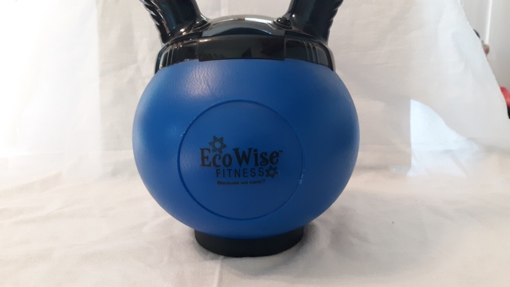 Eco Wise Sand Filled 8lbs Kettlebell Blue Used