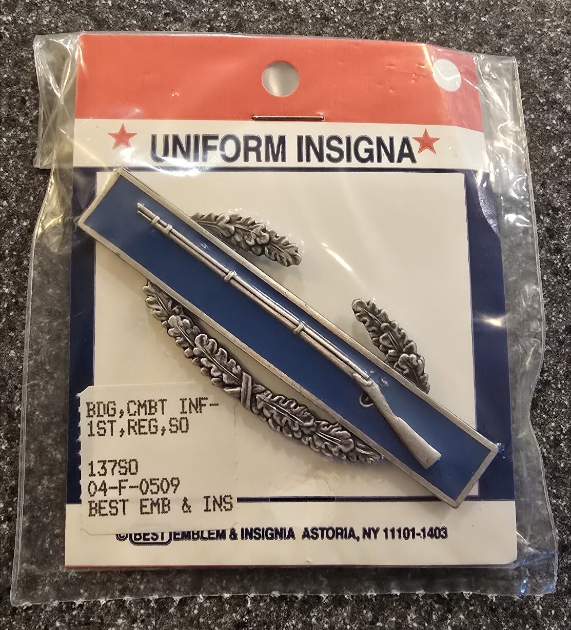 US Army Combat Infantryman Badge - in Package