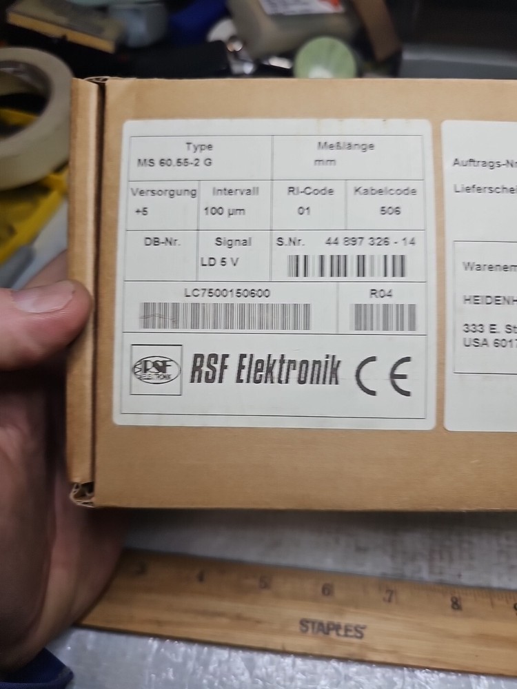RSF Elektronik MS 60.55-2G Linear Encoder, 5V Signal, 0.4mm Gap