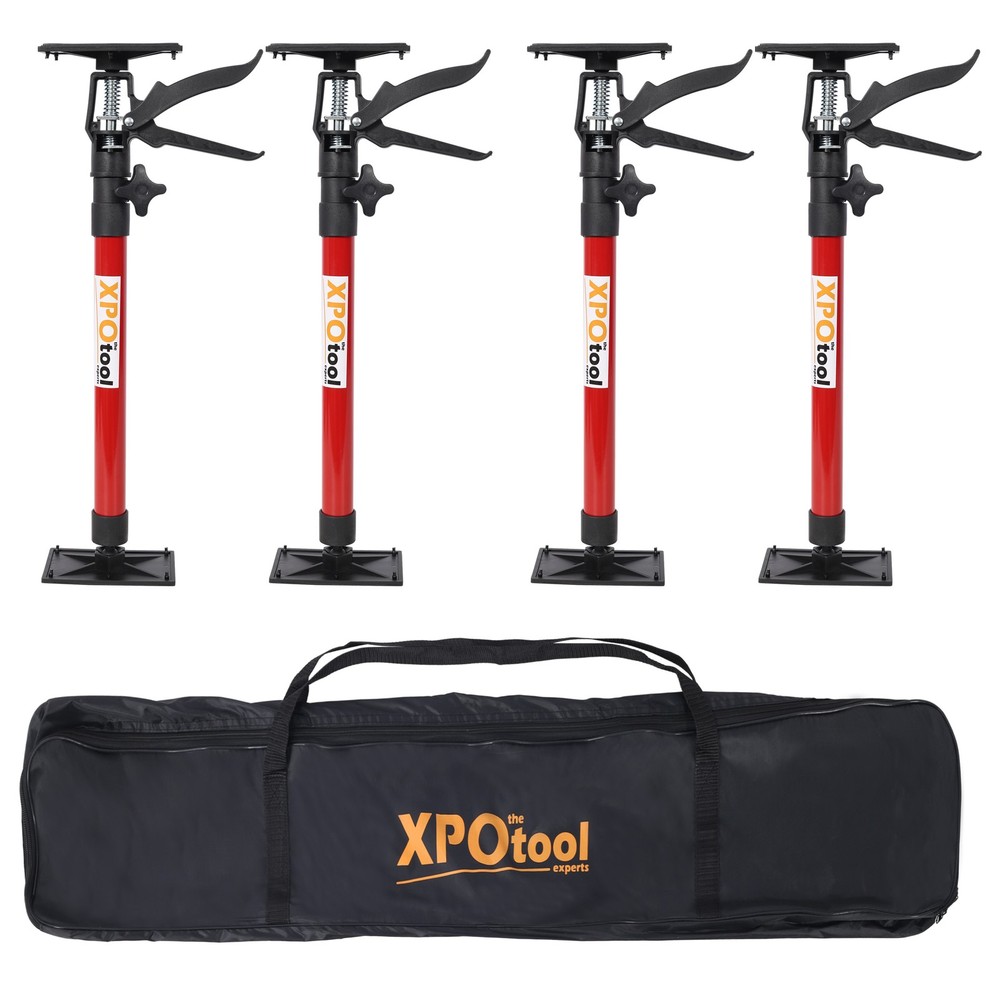 4 Pack Adjustable Support Pole,Steel 3rd Hand Support System,Support Rod for J