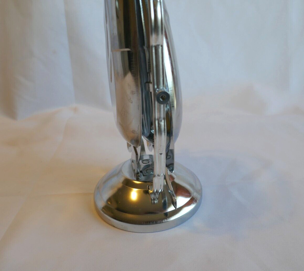 MCM Collapsible Silver Tone 3 Tier Leaf Serveware Snacks TrinketsJewelry Vintage