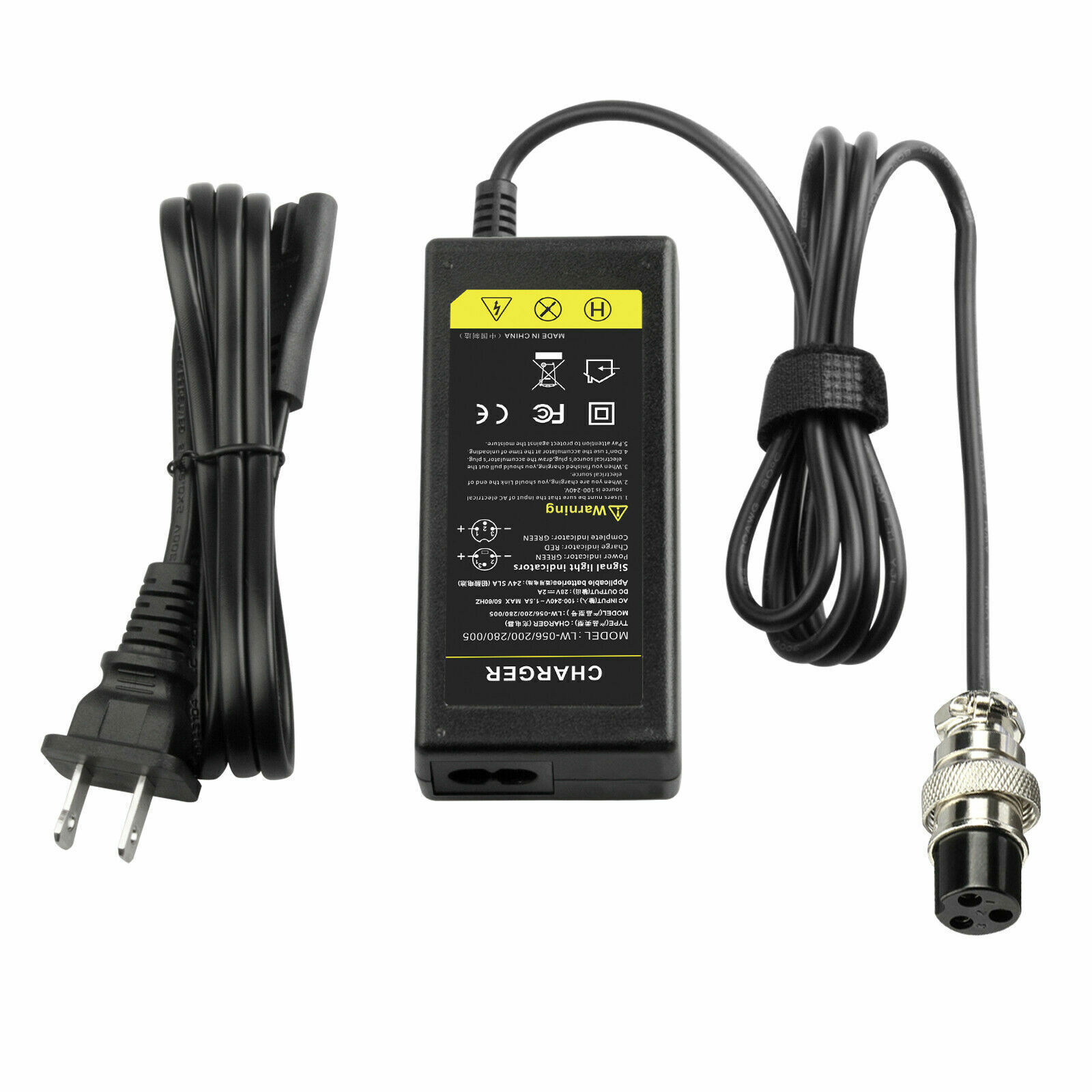 Battery Charger For Razor Scooter Dirt Bike E100 E200 E300 E125 E150 E175 E500