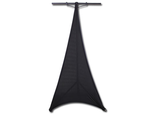 Odyssey Cases SPATRI5-BLK 84" X 120" Black Triangular Designer Tripod Scrim