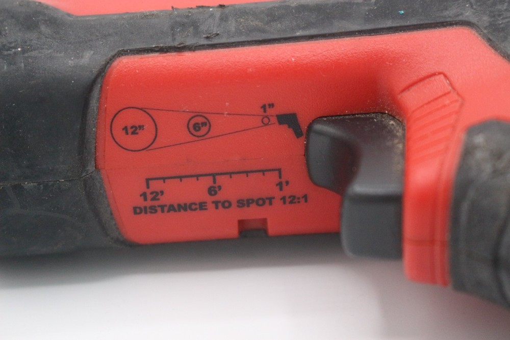 Milwakee Laser Temp Gun Thermometer